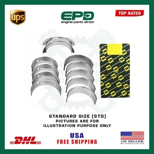 FOR FIAT IVECO DUCATO 250 F1CE3481M F1CE0481D CRANKSHAFT MAIN BEARINGS SET 3.0L - Picture 1 of 1
