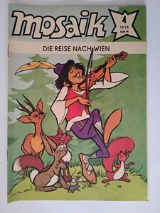 Mosaik 4/1978 Die Reise nach Wien ,ohne Abo,guter bis sehr guter Zustand - Bild 1 von 1