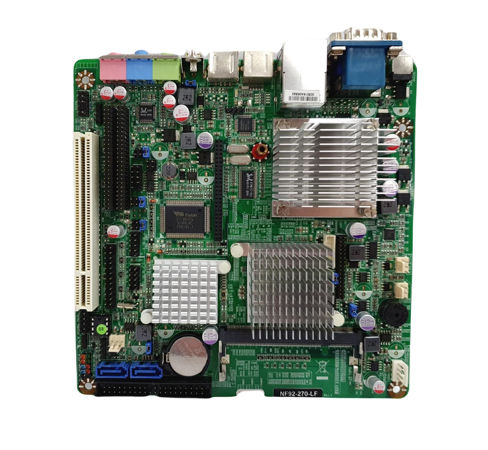 New Jetway JNF92-270-LF Mini-ITX Mainboard with Rear IO / Shipping by eBay GSP - Image 1 of 4