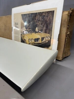 Alerón trasero GTO Judge 1970 1971 1972 NOS GM Lemans T37 400 Ram Air III HO Foto 1 de 4