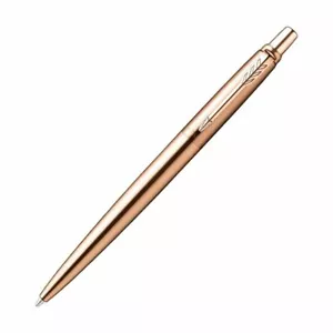 PARKER JOTTER BALLPOINT PEN GENUINE ROSE GOLD PEN IN GIFT BOX ANTIMICROBIAL - Picture 1 of 2