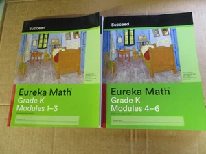 EUREKA MATH Grade K SUCCEED Modules 1-6 Workbook Homeschool Common Core U18 - Picture 1 of 3