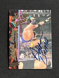 ADAM BOMB 1995 ACTION PACKED WWF HIGH FLYERS SIGNED AUTOGRAPHED CARD JSA CERT - Picture 1 of 2