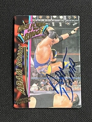 ADAM BOMB 1995 ACTION PACKED WWF HIGH FLYERS SIGNED AUTOGRAPHED CARD JSA CERT - Image 1 of 2
