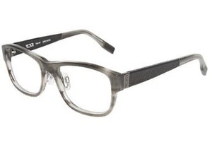 TUMI Eyeglasses T 304 TRAVERSO T304GRE52 52/17/140 T304-GREY-HORN - Picture 1 of 1