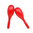1Pair Plastic Maracas Toy Party Shakers Noisemakers Plastic Maraca Shakers