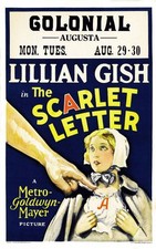 The Scarlet Letter Lobby Card Lillian Gish 1926 Old Movie Photo