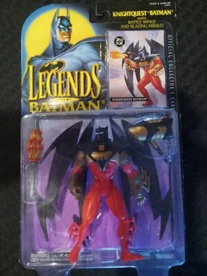 BATMAN - LEYENDAS DE BATMAN - KNIGHTQUEST BATMAN CON ALAS DE BATALLA... 1994 Foto 1 de 3