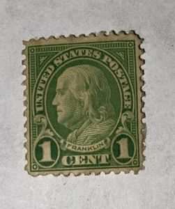 US STAMPS 1C BEN FRANKLIN EXTREMLY RARE - Picture 1 of 2