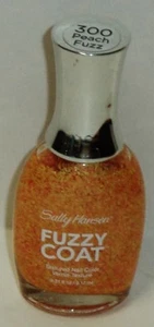 1 Sally Hansen FUZZY COAT Textured Nail Color Nail Polish PEACH FUZZ #300 - Picture 1 of 1