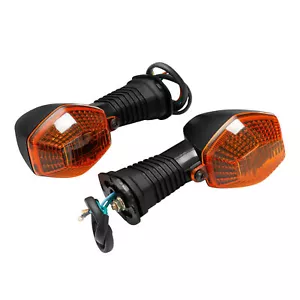 Front LED Turn Signal Lights Fit For Suzuki SV650 2003-2009 SV650S 2003-2016 - Picture 1 of 9