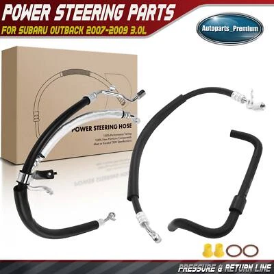 3x Manguera de línea de presión y retorno de dirección asistida para Subaru Outback 2007-2009 3,0 L Foto 1 de 4
