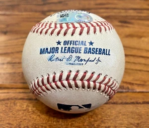 Luis Guillorme Diamondbacks Game Used RBI SAC FLY Baseball 9/8/2024 v Astros Hit - Picture 1 of 5