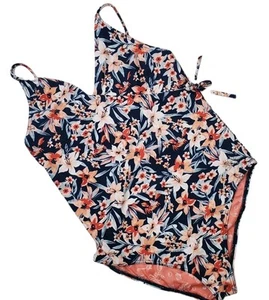 Roxy Girl's Sebastian The Little Mermaid Floral One-Piece 14/XL - Picture 1 of 10