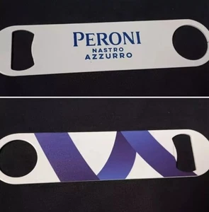 Peroni Nastro Azzurro Bottle Opener - Metal Bar Blade - Blue Ribbon Design Gift - Picture 1 of 1