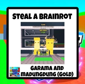 Gold Garama & Madundung- Fast Delivery Steal A Brainrot - Picture 1 of 1