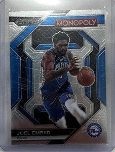 Tarjeta de baloncesto Joel Embiid 2023-24 Panini Prizm Monopoly #PS7 76ers - Imagen 1 de 2