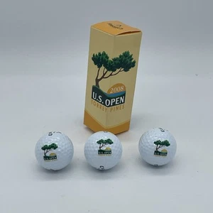 2008 US Open Torrey Pines Logo Golfbälle 3 Bälle 1 Hülle Callaway Warbird NEU - Bild 1 von 6