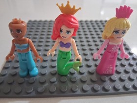 LEGO Disney Princess Minis Ariel 41050, Jasmine 41061, Sleeping Beauty 41060