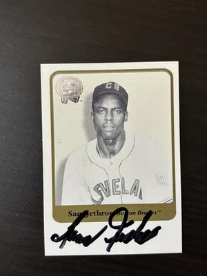 Sam Jethroe 2001 Fleer Greats of the Game Autograph Auto Signature Boston Braves - Image 1 of 2