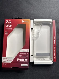 ZAGG Crystal Palace Samsung Galaxy S24+ Case with Kickstand - Ultra-Slim - Zdjęcie 1 z 3