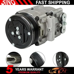 Compresor de aire acondicionado con embrague para Ford F-150 2005-2006 4,6 L 5,4 L aleación de aluminio - Imagen 1 de 13