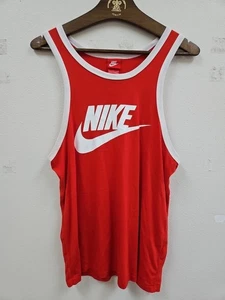 Vintage 90s Y2K Nike Tank Top Sportswear Size Large Runs Small  - Picture 1 of 12