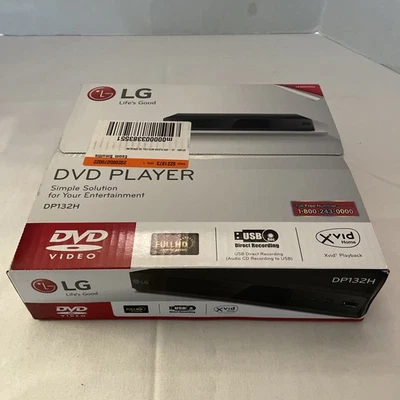 LG DP132 DVD Player - New in Sealed Box USB Direct Recording - Image 1 of 4