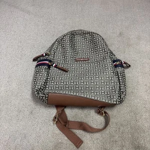 Tommy Hilfiger Backpack Brown Medium - Picture 1 of 8