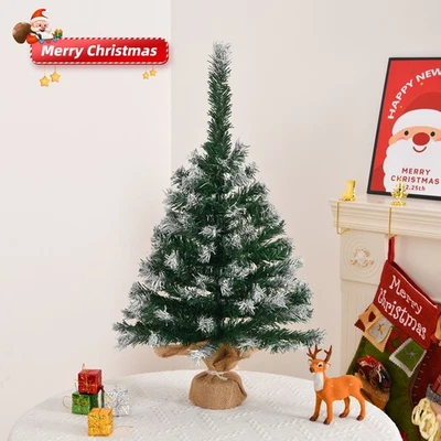 60cm Mini Weihnachtsbaum klein Künstlicher Tannenbaum Tischplatte Dekoration DE - Bild 1 von 4