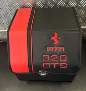 Ferrari 328 GTS Style Fold-able Small Boot Tidy/Organizer  (Black/Red) - Picture 1 of 1