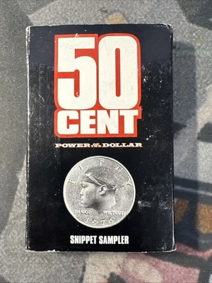 50 Cent POWER OF THE DOLLAR 1999 Snippet Sampler VG+ Very Rare Cassette - Image 1 of 4