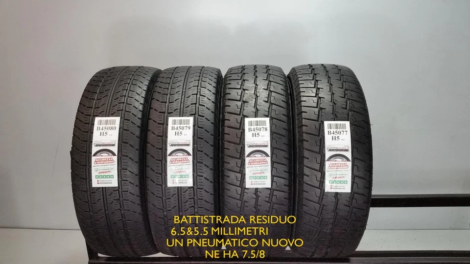 Gomas Usadas 215/65R16C 109R Petlas E Sportiva Neumáticos Usados B45080 - Imagen 1 de 1