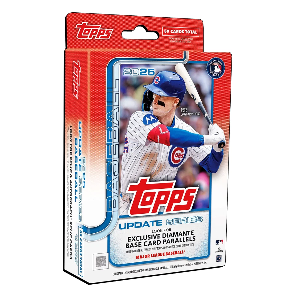 2025 Topps Update Series MLB Baseball • Hanger Box (59 Cards) - Image 1 of 1