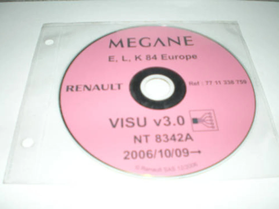 Diagramas de Cableado De CD Renault Megane E, L, K 84 Europa - Desde 10/2006 - Imagen 1 de 1