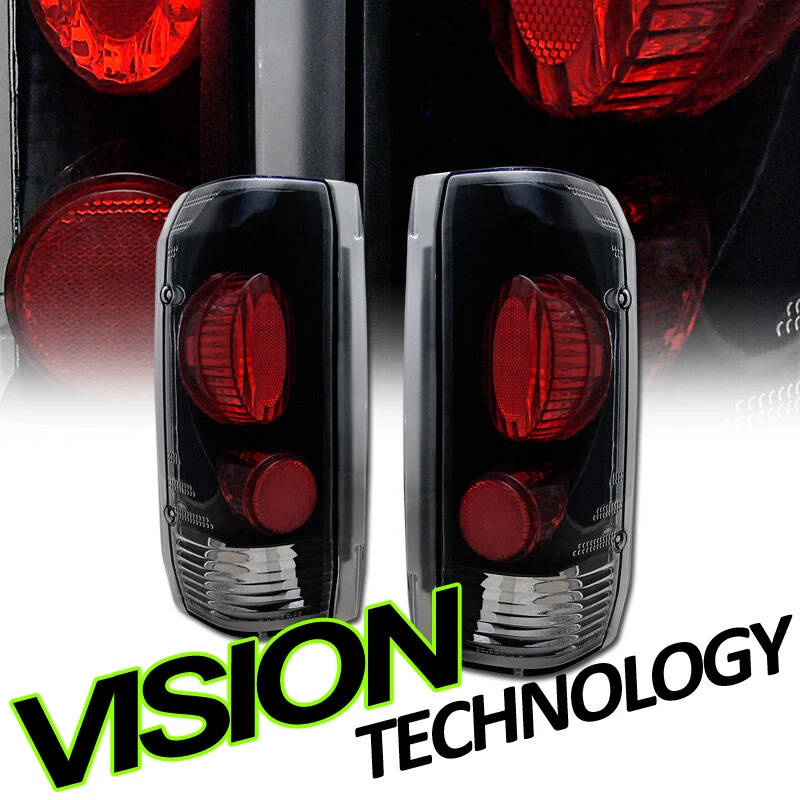 Luz trasera Len Altezza negra transparente para Ford Bronco 90-97 F150 F250 90-96 Foto 1 de 2