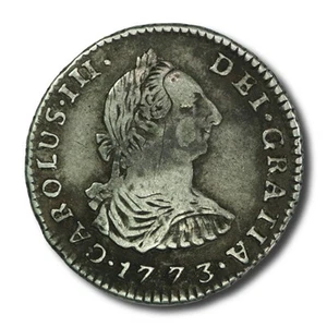 Bolivia Potosi Mint 1 Reale 1773 JR Extra Fine KM52 - Picture 1 of 2