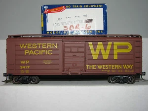 ROUNDHOUSE HO scale 1025 WESTERN PACIFIC #WP3417 BOX CAR 40' KADEE'S - Picture 1 of 1
