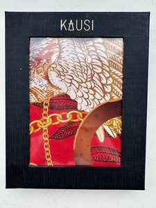 Large silk scarf KAUSI - Picture 1 of 4