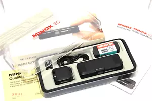 MINOX EC Fotocamera 8x11 Spycamera Flash Catenella Box A B C LX SPECIAL EDITION - Zdjęcie 1 z 13