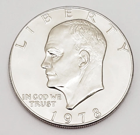 1978 P EISENHOWER DOLLAR COIN  **FREE SHIPPING** Cover