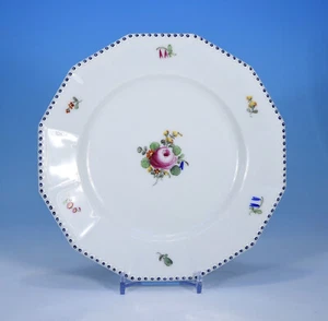 Nymphenburg "Perl blau" Brotteller 16 cm. 1.Wahl - Bild 1 von 3