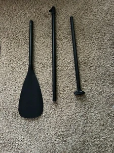 Stand Up Paddle-Board Adjustable Paddle ~ BLACK - Picture 1 of 2