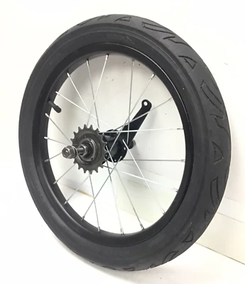 16" Bicycle Rear Black Wheel Coaster Brake and 1.95" Tire Kids Bike #G19 - Image 1 of 3