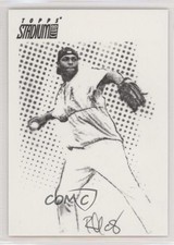 2008 Topps Stadium Club Sketch 1/1 Torii Hunter Sketch nd3