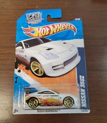 2011 Hot Wheels Nissan 350Z Nightburnerz  - Image 1 of 2