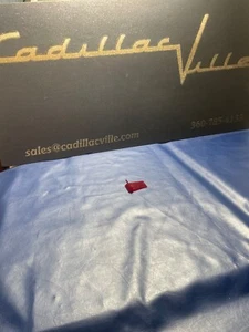 1967 1968 Cadillac Tail Light Lens Inner Red Diffuser DeVille Fleetwood Calais - Foto 1 di 8