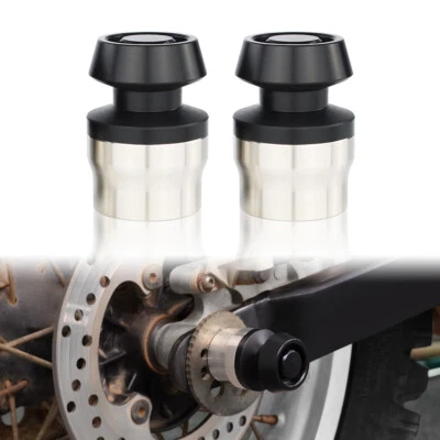 Eje de horquilla trasera rueda deslizante basculante bobina apta para Kawasaki Ninja 400 2018-2024 Foto 1 de 4