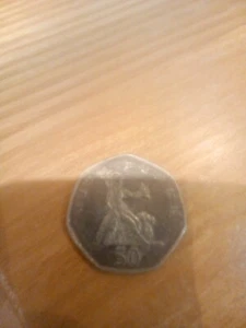 50 PENCE MÜNZE BRITIEN QUEEN ELIZABETH II SELTEN 1997 - Bild 1 von 4