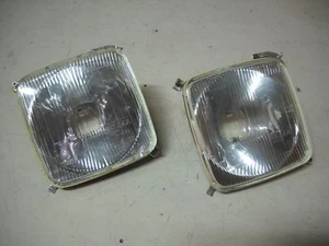 PAAR FRONTSCHEINWERFER INNEN FIAT 125 - ELMA - R2 - NEU - ORIGINAL - Bild 1 von 1